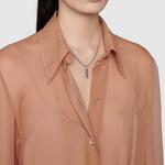 GUCCI Серебряное колье S925 унисекс - фото 8