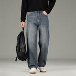 Jeep Джинсы Unisex Blue Moderate Straight Fit - фото 6