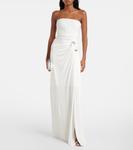 Платье макси Эмма со сборками Simkhai, слоновая кость - фото 2