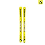 Fischer Мужские и женские лыжи для начинающих и среднего уровня, двухбортные, RACE/TREND/RC, ярко-желтые, 145 см - фото
