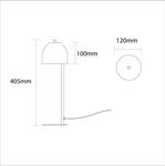 Настольная лампа Lumicom Campanella, зеленый - фото 4