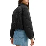 COACH Пуховик FW24 женский черный, Black - фото 5