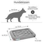 Подушка для отдыха Doctor Bark Kissen ORTO, светло-серый - 65 х 75 см - фото 6