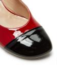 Nº21 кожаные балетки Мэри Джейн, красный - фото 4