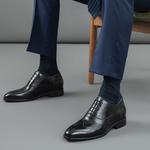 Мужские туфли черные низкие 1M8 - фото 4