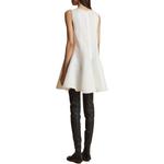 Мини-платье Мэгс Khaite, chalk/chalk - фото 5