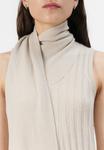 Платье Replay SCARF NECK DRESS, Winter White/Beige - фото 6