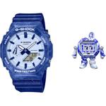 CASIO Часы Men Liquid Crystal/Analog Dual Display Series Blue Watch - фото 2