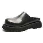 Сабо с закрытым носком для мужчин Luomaike, черный - фото 2