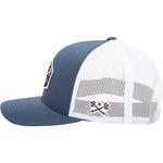 Мужская кепка Progress Dark Seas, Navy/White - фото 2