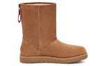 Угги (WMNS) UGG W Classic Short Logo Zip - фото 3
