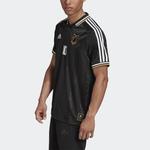 Футбольная майка мужская черная Adidas, черный - фото 3