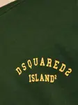 Футболка с логотипом Dsquared2, зеленый - фото 5