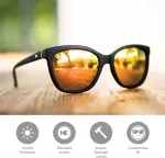 Очки Knockaround - Deja Views, Black / Rose Gold - фото 2