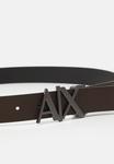 Ремень Reversible Belt Unisex Armani Exchange с логотипом, черный - фото 2