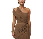 Женский боди Lovina Drape JLUXLABEL, Brown - фото