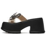 ST&SAT Женские коричневые сандалии Slide - фото 3