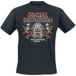 Футболка Social Distortion Jukebox Skelly, черный - фото