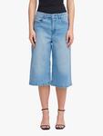 Шорты Cally Denim длиной до колена ICHI, Light Blue Washed - фото