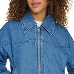 Женская джинсовая косуха Levi's в стиле вестерн, синий - фото 7