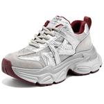 DAPHNE Серые женские кроссовки на платформе, цвет Gray - фото 2