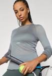 Топ Björn Borg STUDIO LIGHT LONG SLEEVE TOP, Urban Chic/Mottled Teal - фото 4