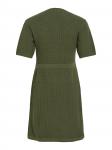 VILA Вязаное платье 'VITrut' в цвете Olive - фото 2