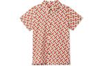 Рубашка детская Burberry, оранжевый / белый - фото