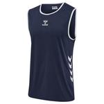 Футболка без рукавов Hummel Core XK Basket, синий - фото 3