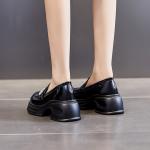 Лоферы женские Pooq, черный - фото 6