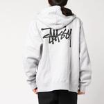Толстовка унисекс Stussy, цвет Black - фото 4