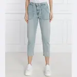 Джинсы-Бойфренды Cloe Pinko, синий - фото