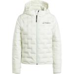 Adidas TERREX Женская белая пуховая куртка - фото