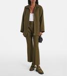 Замшевые ботильоны Horsebit Gucci, Luscious Green - фото 3