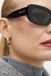 Солнцезащитные очки Jimmy Choo, черный - фото 8