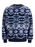 Толстовка JACK & JONES JACK & JONES , Blue/Night blue/Light blue - фото
