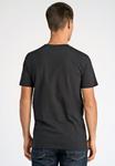 Футболка Lindbergh EMBROIDERY TEE, Black Sea/Black - фото 3
