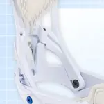 Одиночное крепление для сноуборда BURTON, белый - фото 5