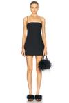 Мини-платье со встроенными шортами Alexander Wang, Black - фото