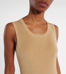 Плиссированное платье миди Joseph, Desert Sand - фото 4