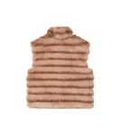 Жилет Тедди Monnalisa, серо-коричневый - фото 3