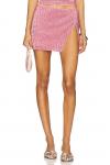 Мини-юбка Selma Lovers And Friends, light pink sequin - фото