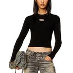 Трикотаж женский черный Diesel - фото 3