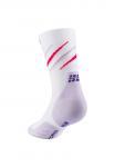 Носки CEP RUN COMPRESSION EDITION CLAW MID CUT, White Lilac Mix/White - фото 2