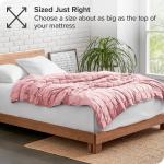 Одеяло Bare Home весом 22 фунта, цвет Cotton Light Grey - фото 5