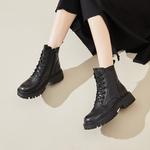 Ботинки DAPHNE Martin Женские, Черный - фото 9