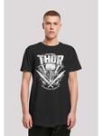 Футболка F4NT4STIC Marvel Thor Ragnarok Thor Hammer Logo, черный - фото 3