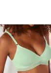 Треугольный бюстгальтер Petite Fleur, мята - фото 3