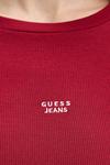 Лонгслив Guess Jeans, бордовый - фото 5