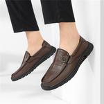 Туфли Men"s Casual Men Low-Top Brown Aokang - фото 6
